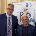 Gino Rivieccio con il Sindaco di San Giorgio a Cremano Giorgio Zinno e l'assessore Pietro De Martino - -