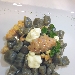 Gnocchi di patata viola con stracciata di bufala e gamberi a due consistenze. 
Questo � uno dei piatti che ti propone oggi lo chef. 
Vienici a trovare per provare questa e tante altre prelibatezze. - -