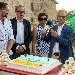 I festeggiamenti con la torta di Ciro Poppella - -