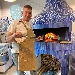 LO CHEF GIUSEPPE VESI PER LA PIZZA SCEGLIE IL FORNO A LEGNA - -