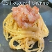 La Foto del Giorno del 31 Agosto 2021 - Spaghetti cacio e pepe con tartare di gamberi rossi di Mazara - -