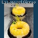 La Foto del Giorno del 25 Settembre 2021 - Mac�, biscotto al cocco, bavarese al cocco, bisquit al cacao, gel�e di mango e glassa lucida al mango - -
