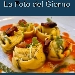 La Foto del Giorno del 4 Ottobre 2021 - Cappellacci cacio e pepe, salsa di ciliegino, olio al basilico, guanciale croccante e pepe - -