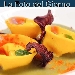 La Foto del Giorno del 10 Ottobre 2021 - Cappellacci ripieni di mortadella d'asino su crema di carciofi, chips di barbabietola rossa e menta - -