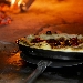 La Pizza Ringhio Star mentre viene infornata - -