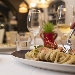 Linguine  - -linguine mantecate con burro di centrifuga,crudo di gamberi rossi e Sfusato Amalfitani
