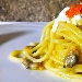 Lo spaghetto e la cernia con burrata pugliese - -