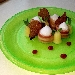 Medaglione di pescatrice con bacon mousse di patate, croccante di segale ed aria di latte - -