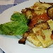 Mezzipaccheri con pomodoro e melanzane - -