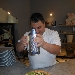 Pizza con broccoli, fior di latte, peperone crusco e formaggio mandarone
 - -