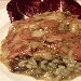 Riso in rosso, porri, radicchio e soppressata - -