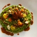 Risotto con scarola, moscardini alla Luciana, bufala e briciole di tarallo - -
