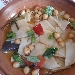 Rombetti (sagnette) con ceci - -