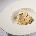 Spaghetti al burro di caff�, capperi essiccati e limone IGP - -