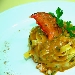 Tagliatelle con crostacei e Curcuma - -