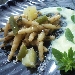 Trofiette al pesto con fagiolini e patate con crema di patate  al latte e parmigiano - -il buono del semplice, la semplicit� del buono a tavola