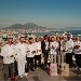 Tutti i concorrenti del contest San Genn� 2020 con Antimo e Mauro Caputo presso la terrazza del Renaissance Mediterraneo - -