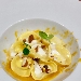 -cappelletti al baccal�, crema di zucca, fonduta di caciocavallo irpino e mandorle - -