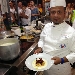 Fiera enogastronomica La Puglia incontra la Basilicata - Cavatellni di grano Senator Cappelli con patate e peproni sechi su crema di baccal�, croccante di Peperoni IGP di Senise e dressing all'olio evo Principe del Vulture DOP.