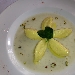 Gnudi di ricotta di pecora con salsa di pecorino e pistacchi - -