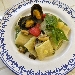 -mezzi paccheri con patate, cozze e pesto di rucola - -