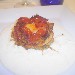 Parmigiana di alici con salsa di fior di latte di Agerola - -