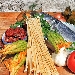 Ciriole con branzino, pomodori secchi e zucchine - Ingredienti - -