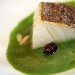 Cilindro di baccal� con crema di asparagi - realizzata dallo Chef Ettore Giordano