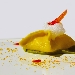 Ravioli ripieni di scorfano su crema di cime di rapa, alga wakame e schiuma di birra - -