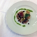 Orecchiette integrali con capocollo di Martina Franca, zucchine, ceci neri della murgia, pesto pugliese e cialda croccante di caciocavallo - -