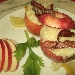 -risotto alle mele e farmaggi di malga con pancetta croccante - -