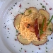 Risotto carnaroli con gamberoni e mela annurca partenopea al profumo di basilico - -