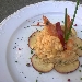 Risotto carnaroli con gamberoni e mela annurca partenopea al profumo di basilico - -