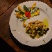 -cavatelli con fiori di zucca - -