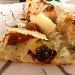 la Scarpetta - Mozzarella di bufala campana DOP, fonduta di Grana Padano DOP 12 mesi, composta di pomodoro a crudo, basilico liofilizzato, e in uscita, scaglie di Grana Padano DOP 24 mesi
 - -