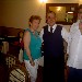 Angela Viola, Attilio Carleo e Luigi Farina all'interno del Ristorante Pizzeria Bernadette di Napoli - -