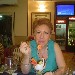 Angela Viola gusta la coppa gelato con frutta esotica e di stagione c/o Ristorante Pizzeria Bernadette di Napoli - -