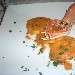 02/08/2012 - Ravioli con ripieno di saraco con salsa di scampi preparati da Francesco Parrella del Ristorante A Taverna D R di Napoli