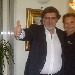 06/08/2012 - Luigi Farina e Paolo Gramaglia all'interno del Ristorante President di Pompei (Napoli) - -