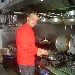 Luigi Colandrea ai fornelli nella cucina del Ristorante La Tortuga di Baia - Bacoli (NA) - -