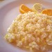 Risotto agli agrumi preparato dallo Chef Carmen Mazzola del Ristorante Villa Oasi c/o Oasi Olimpia Relais di Sant'Agata sui due Golfi - Massa Lubrense (NA) - -