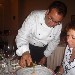 21/10 - Ristorante President - Pompei (NA) - Paolo Gramaglia prepara: Gamberi di Mazzara del Vallo cotti e marinati in tequila, sale maldon e buccia di limone - -
