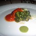 21/10 - Ristorante President - Pompei (NA) - Tortino di bieta dorata, alici di Cetara dorate, cuore caldo di fior di latte - -