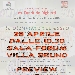 28/04 - Sala del Forum delle Associazioni - Villa Bruno - San Giorgio a Cremano (NA) - Preview delle Olimpiadi del Gusto e info point - -