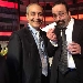 Massimiliano Bruno e Stefano Carboni (uff. Stampa) - la Mozzarella di Bufala Campana Dop sul Red Carpet dei David di Donatello