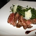 01/12/2013 - La Veranda bbq di Napoli - Arrosto di vitello australiano con spinaci, scaglie di pecorino di Laticauda e riduzione di aglianico - fotografia di Luigi Farina �2013