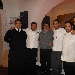 01/12/2013 - La Veranda bbq di Napoli - Luigi con lo staff del ristorante - fotografia di Angela Viola �2013