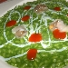 01/08/2014 - President di Pompei (NA) - A cena dall'Amico... - Primo: Il riso in estate (Riso alla clorofilla di prezzemolo, crema di aglio dolce e peperoncino con tartufi di mare e vongole) - fotografia di Luigi Farina �2014