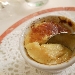01/08/2014 - President di Pompei (NA) - A cena dall'Amico... - Predessert: Creme brul� all'ananas con amarena, nocciole vesuviane e zucchero di canna tostato al momento - fotografia di Luigi Farina �2014