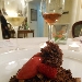 01/08/2014 - President di Pompei (NA) - A cena dall'Amico... - Dessert: Cioccolato estivo con sorbetto ai lamponi - fotografia di Luigi Farina �2014